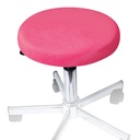 Hockerbezug Frottee pink Für Hocker 40 bis 45 cm Ø