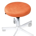 Hockerbezug Frottee terra Für Hocker 40 bis 45 cm Ø