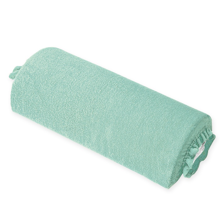 Nackenrollenbezug Frottee Mint, für Halbrollen 40 cm