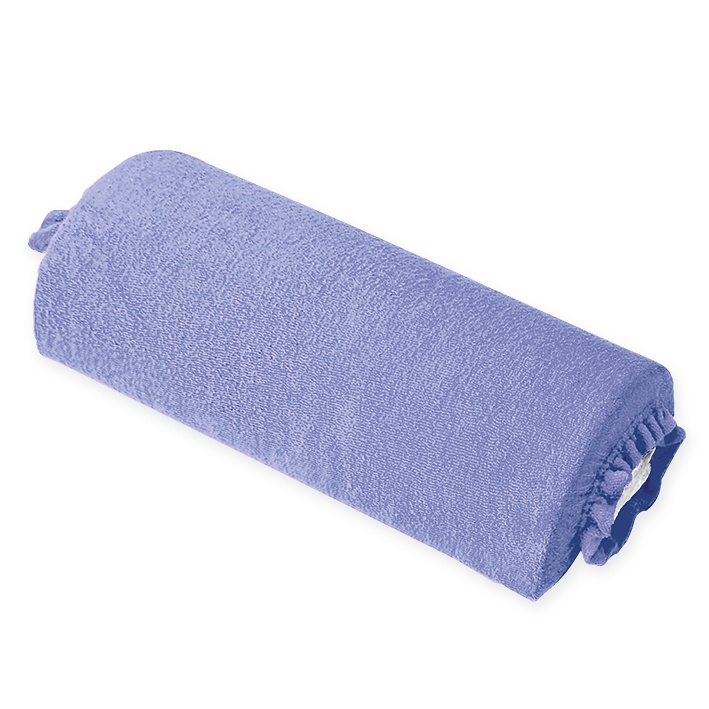 [MEG 940114.03] Nackenrollenbezug Frottee Viola, für Halbrollen 40 cm