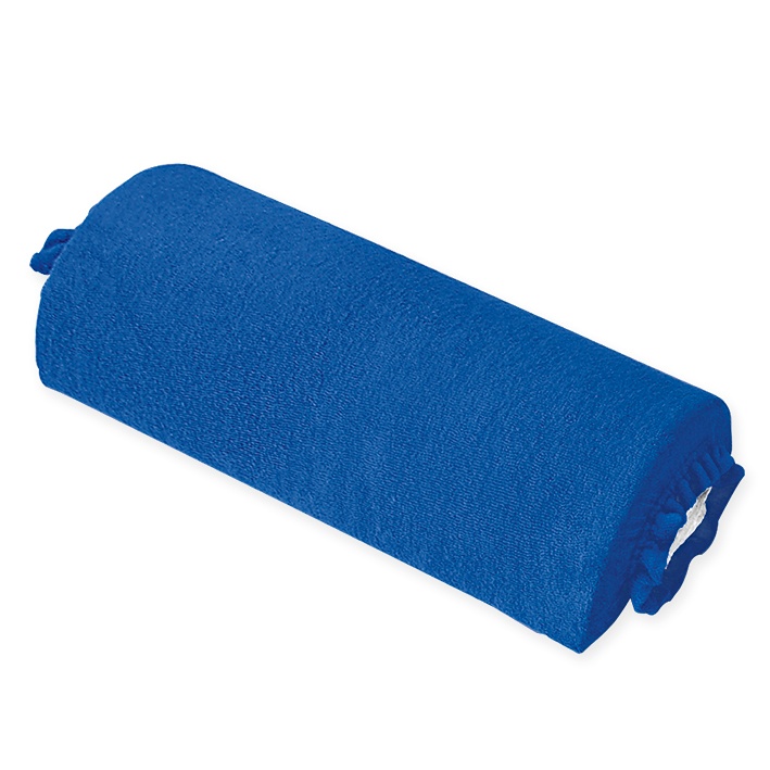 [MEG 940114.07] Nackenrollenbezug Frottee Royalblau, für Halbrollen 40 cm