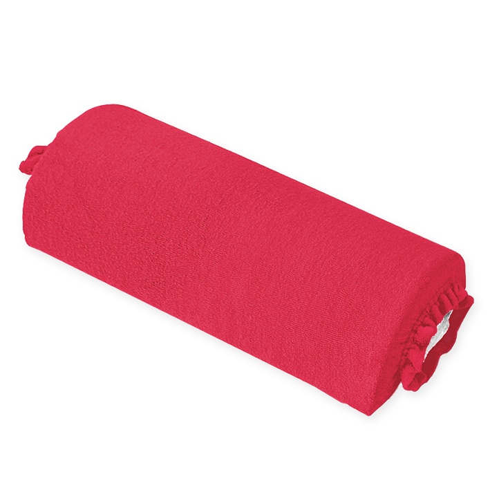 [MEG 940114.08] Nackenrollenbezug Frottee Bordeaux, für Halbrollen 40 cm