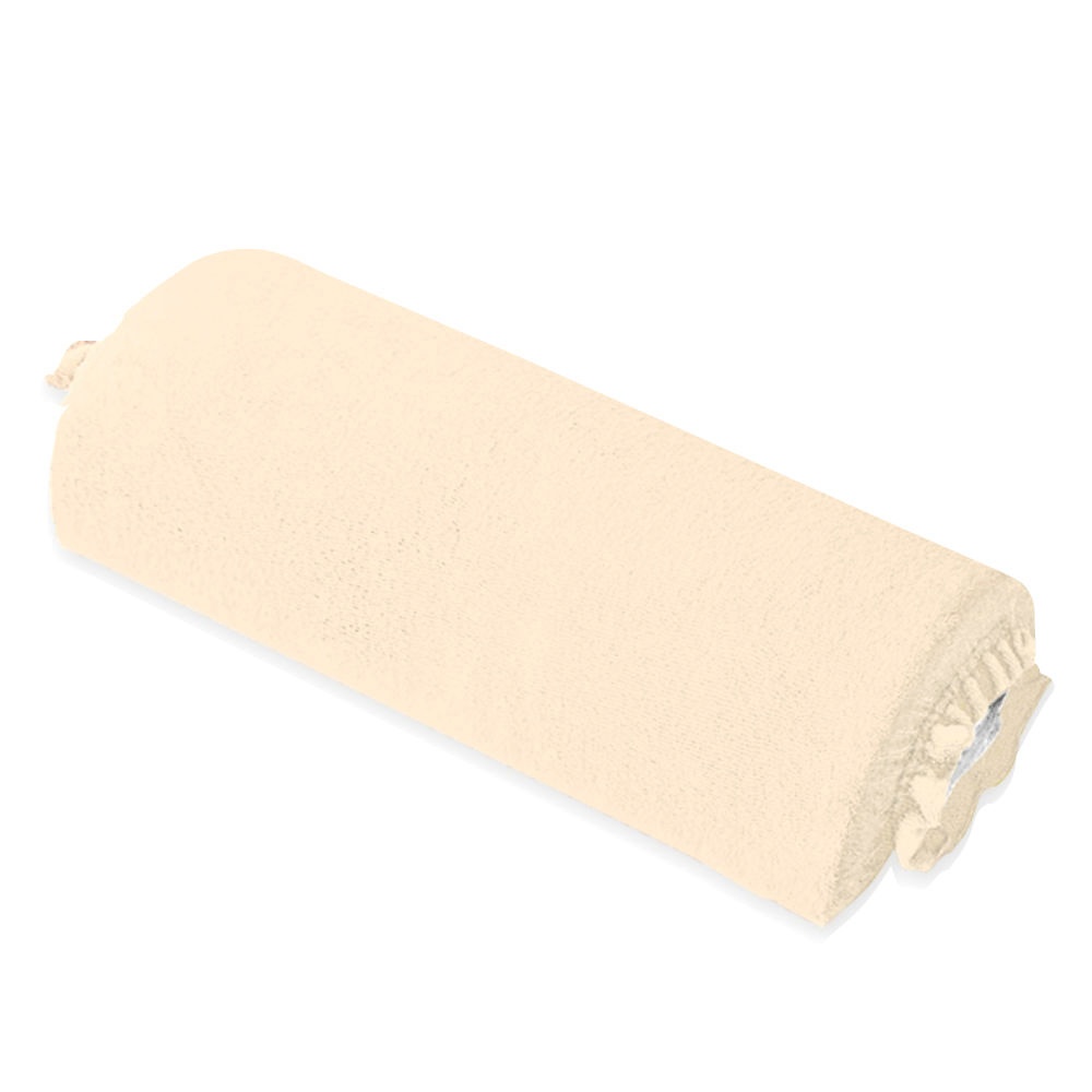 Nackenrollenbezug Frottee Natur, für Halbrollen 40 cm
