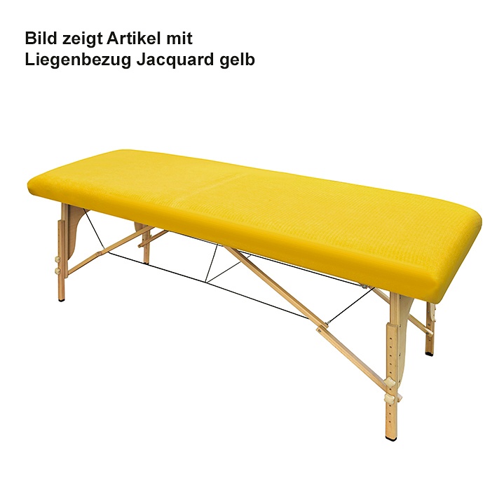 Liegenbezug Jacquard-Frottee gelb 65 x 195 cm