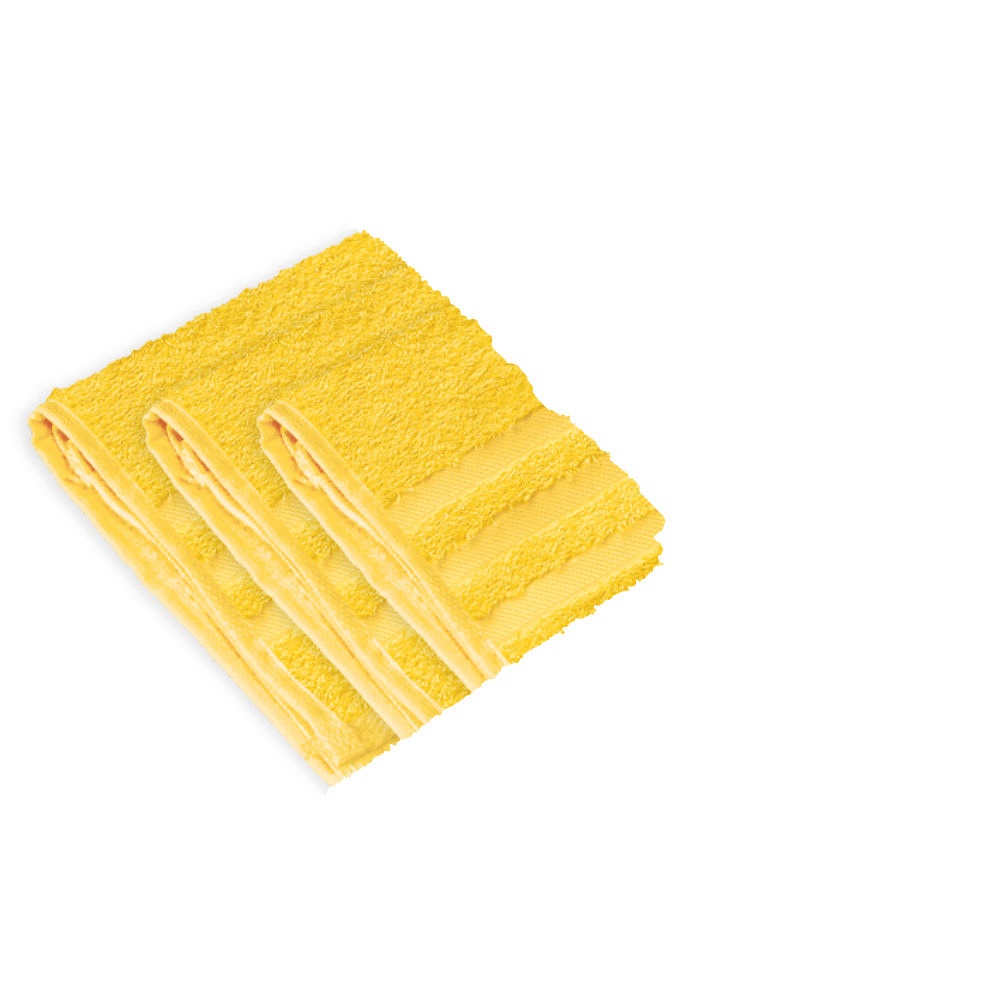 [MEG 940175.11] Gästetücher gold 30 x 50 cm (3 Stck.)