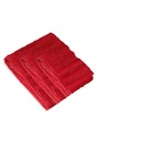 Gästetücher bordeaux 30 x 50 cm (3 Stck.)