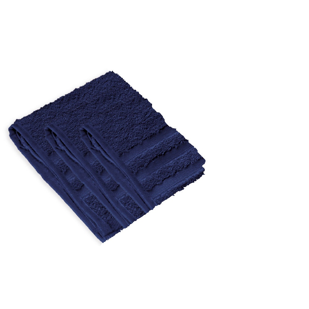 [MEG 940175.51] Gästetücher marine 30 x 50 cm (3 Stck.)