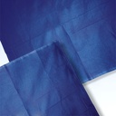 Abdecktuch 80 x 80 cm kornblau 100 % Baumwolle