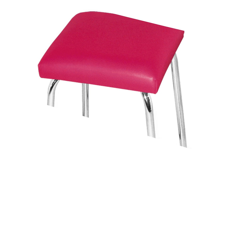 [MEG 940513.16058] Stapelhocker ratiomed Mit viereckigem Polstersitz fuchsia