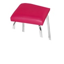 Stapelhocker ratiomed Mit viereckigem Polstersitz fuchsia