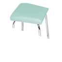 Stapelhocker ratiomed Mit viereckigem Polstersitz pastelmint