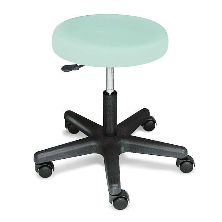 [MEG 940515.40833] Rollhocker ratiomed pastelmint Mit schwarzem Kunststofffußkreuz