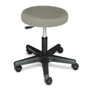 Rollhocker ratiomed grau Mit schwarzem Kunststoffkreuz