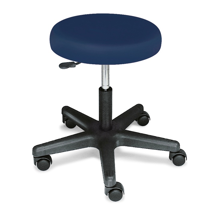 [MEG 940516.41492] Rollhocker ratiomed dunkelblau Mit schwarzem Kunststoffkreuz