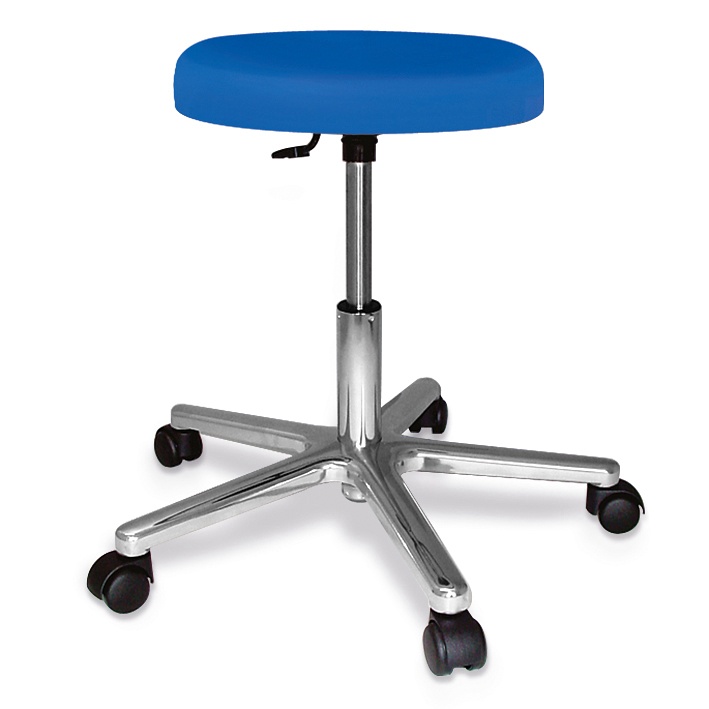 [MEG 940520.40867] Rollhocker ratiomed delft Mit poliertem Alu-Fußkreuz