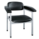 Blutentnahmestuhl ratiomed schwarz Gestell weißaluminium