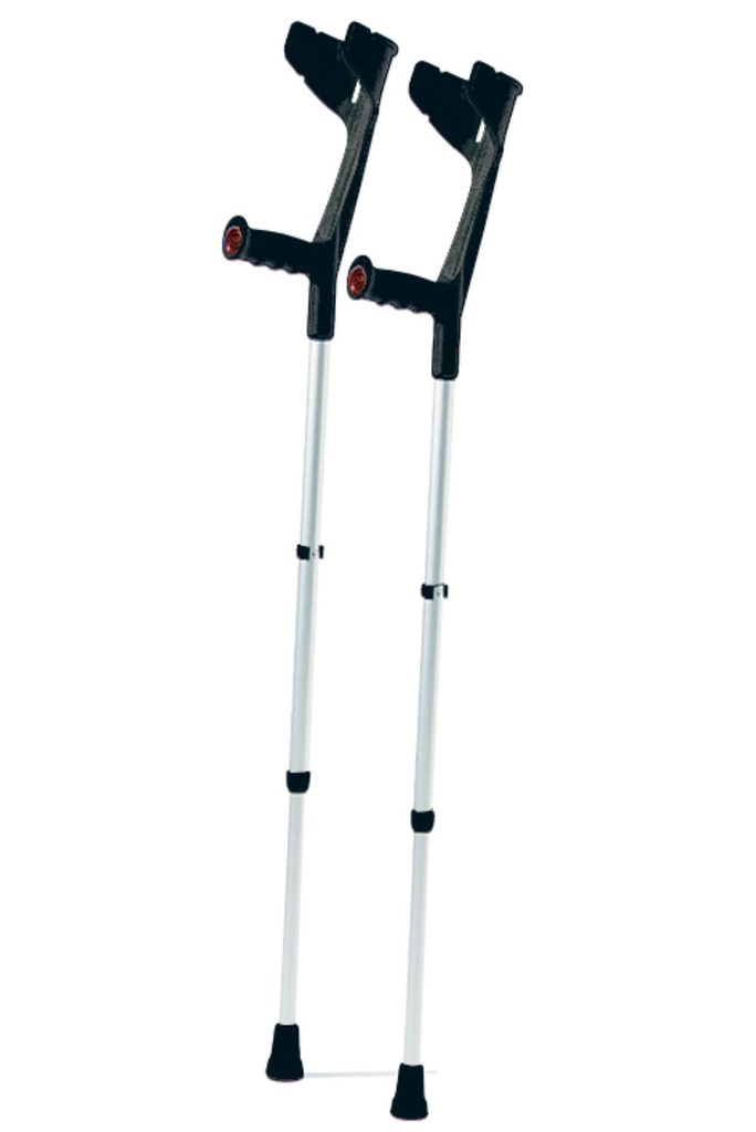 Unterarmgehstützen tiefschwarz