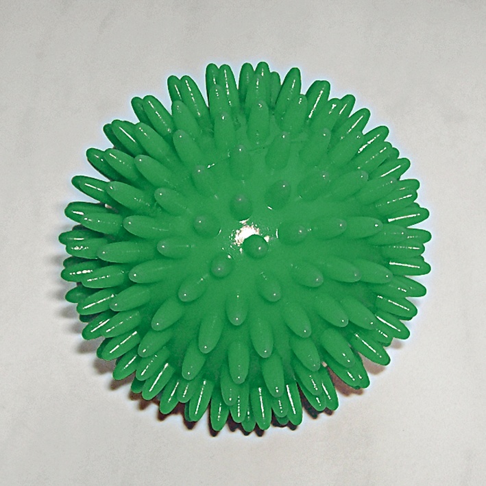 [MEG 966007] Igel-Massage-Handball grün Ø 7 cm