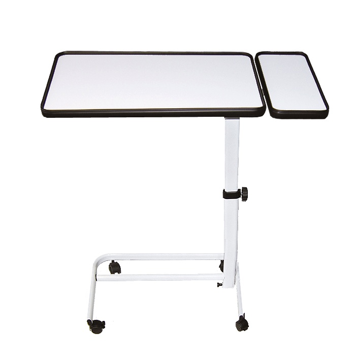 Multifunktionsbeistelltisch weiß Mit zusätzlicher Ablage