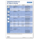 Desinfektionsplan ratiomed DIN A3 für Tattoo & Piercing -kostenlos