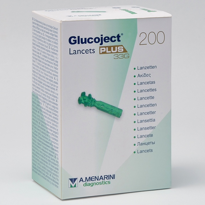 [MEN 44123] Glucoject Lancets Plus (200 Stck.)