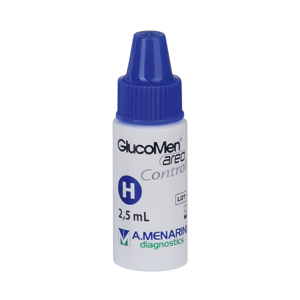 [MEN 46198] GlucoMen areo Kontroll-Lösung H (2,5 ml)