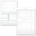 Karteikarten ALPHAsafe DIN A5 quer Typ Facharzt/Allgemeinmedizin (500Stck.)