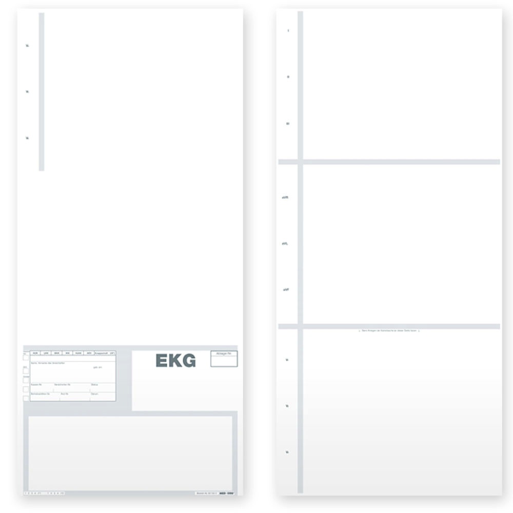 [MEO 60.165] Karteitaschen ALPHAnorm DIN A5 quer Typ EKG-Ablage (1000 Stck.)