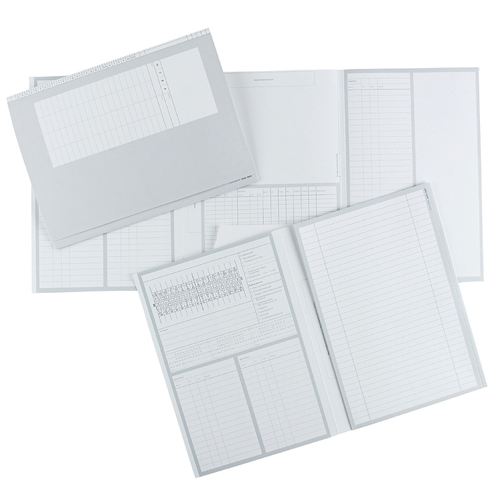 Karteimappen DIN A4 quer Typ Zahnheilkunde (100 Stck.)