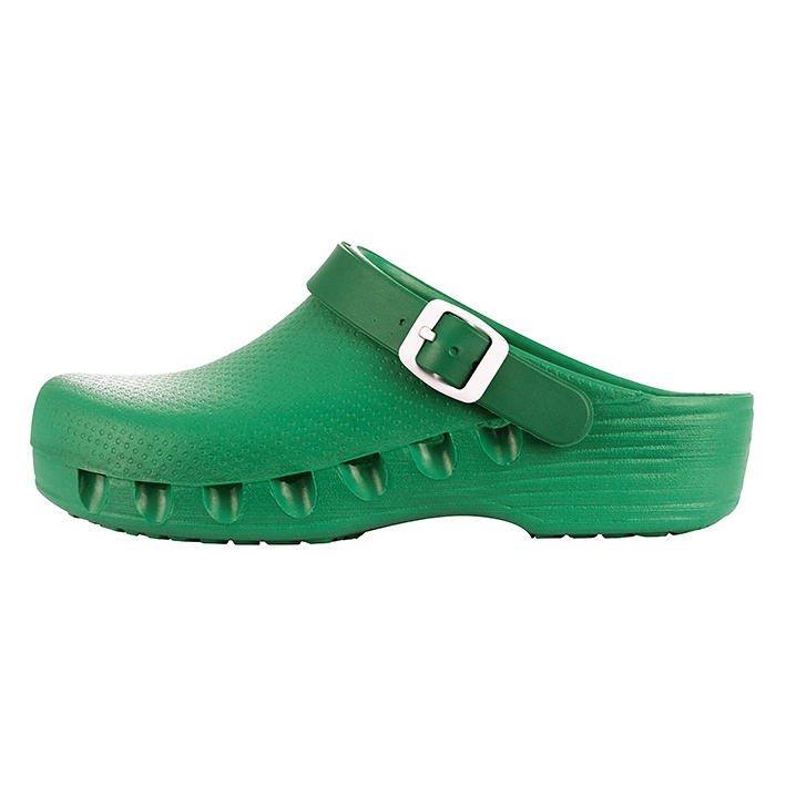 MediPlogs OP-Schuhe mit Fersenriemen Grün, Gr. 46