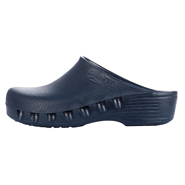 MediPlogs OP-Schuhe ohne Fersenriemen Blau, Gr. 45