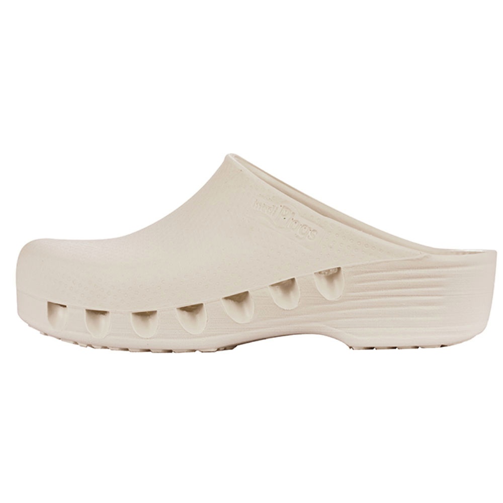 [MEX 5250043] MediPlogs OP-Schuhe ohne Fersenriemen Weiß, Gr. 43