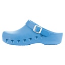 MediPlogs OP-Schuhe mit Fersenriemen Hellblau, Gr. 35