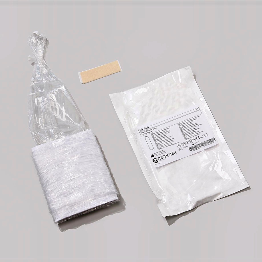 Videokameraabdeckung mit Teleskop Faltung, 15 x 250 cm (40 Stck.)