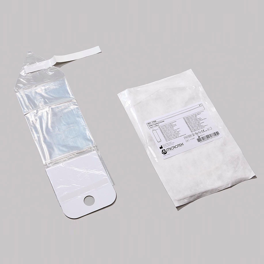 [MIC 17544] Videokameraabdeckung mit Teleskop Faltung, 13 x 235 cm (200 Stck.)