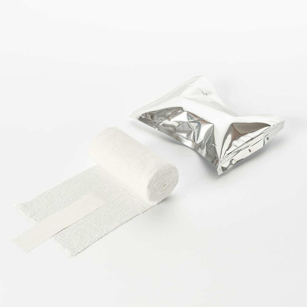 Miro-zinkleimbinden weiß, 5 m x 10 cm Einzeln verpackt (10 Stck.)
