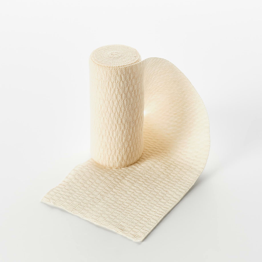 Miro-universal krepp Universalbinden Rohweiß, 5 m x 10 cm (10 Stck.)