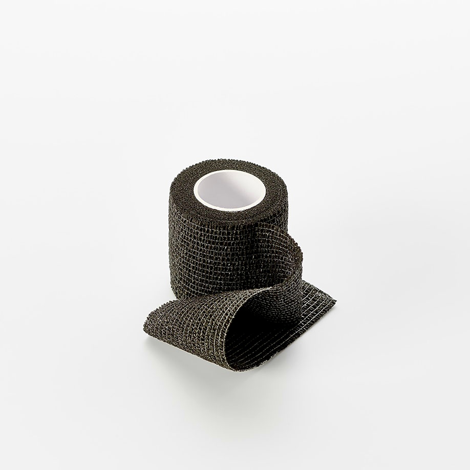 Miro-fixorip Fixierbinden schwarz 4,5 m x 5 cm (10 Stck.)