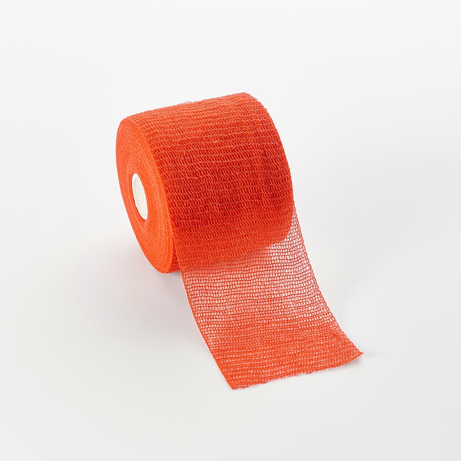 Miro-haft krepp Fixierbinde rot 20 m x 8 cm