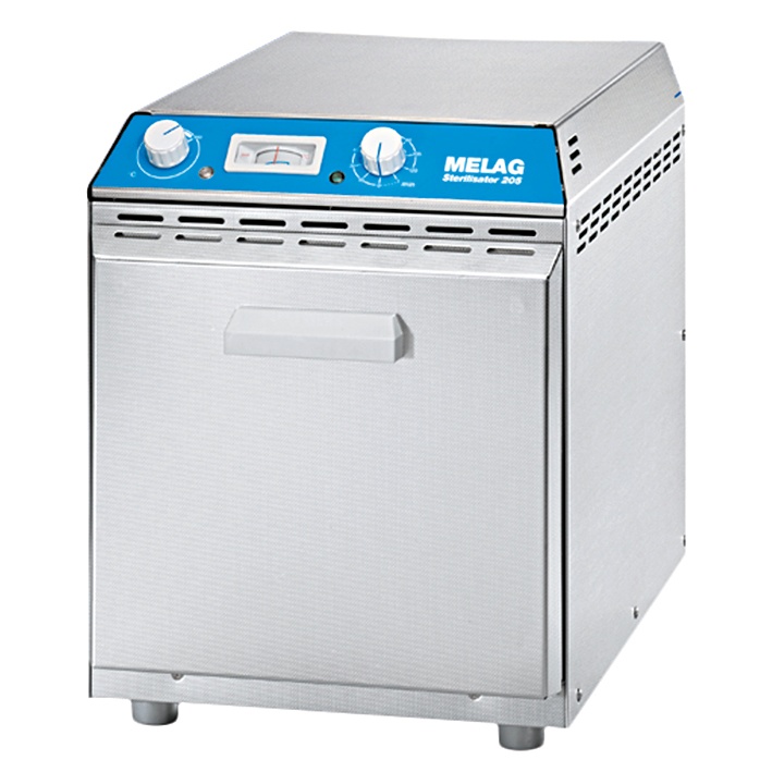 [MLG ME00205.1] Heißluft-Sterilisator 205 Mit Halterung für 6 Tabletts