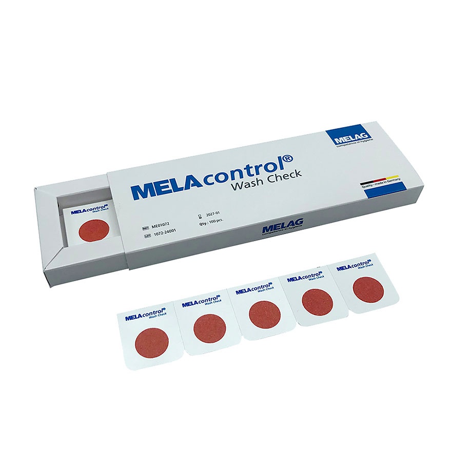 [MLG ME01072] MELAcontrol Wash Check Reinigungsindikatoren (100 Stck.)