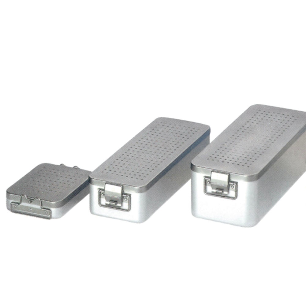 [MLG ME01172] Sterilisier-Behälter Typ 17M, gelocht Mit 100 Einmal-Papierfiltern