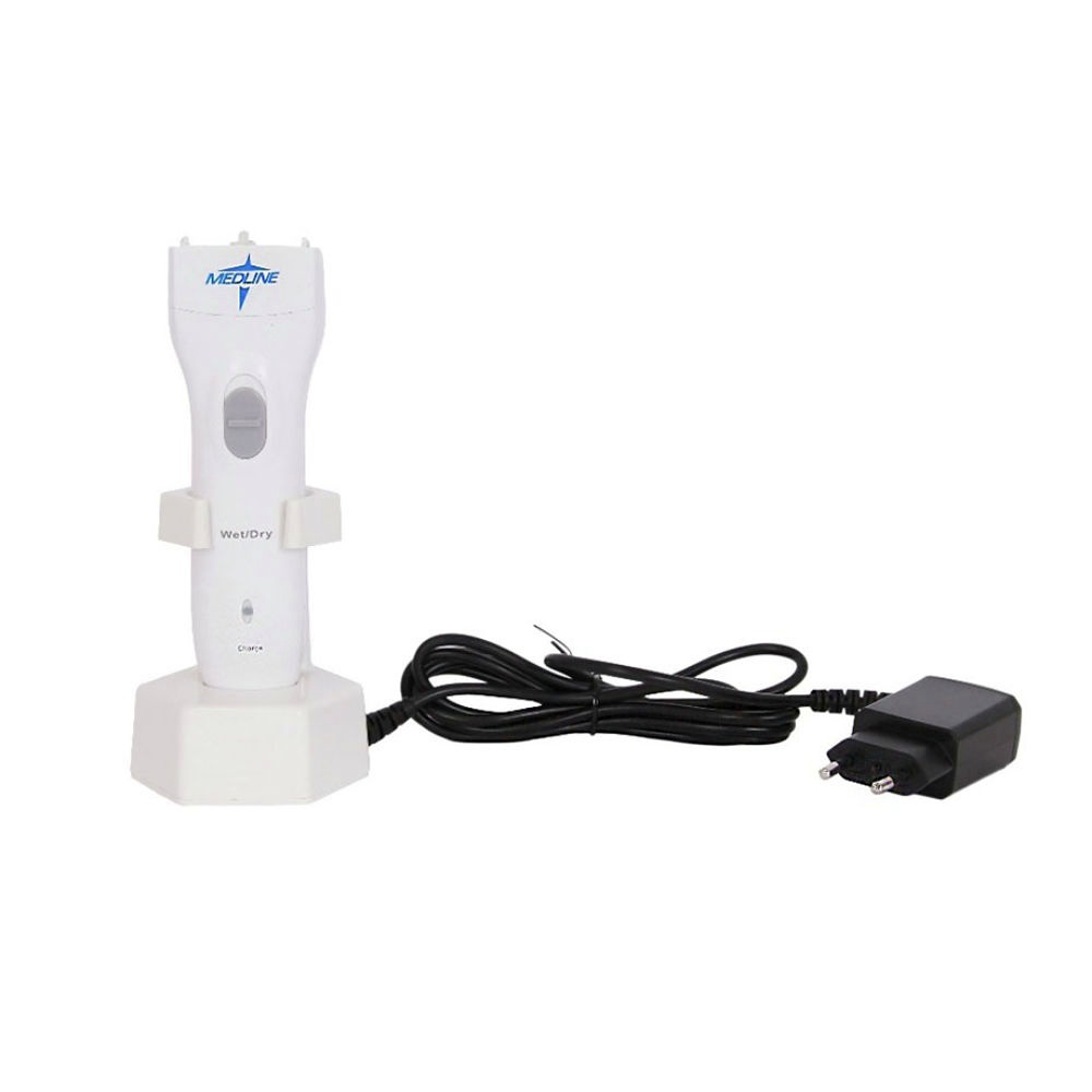 [MLI DYND70800EU] Chirurgischer Rasierer Medline Mit Ladegerät, weiß, ohne Scherkopf