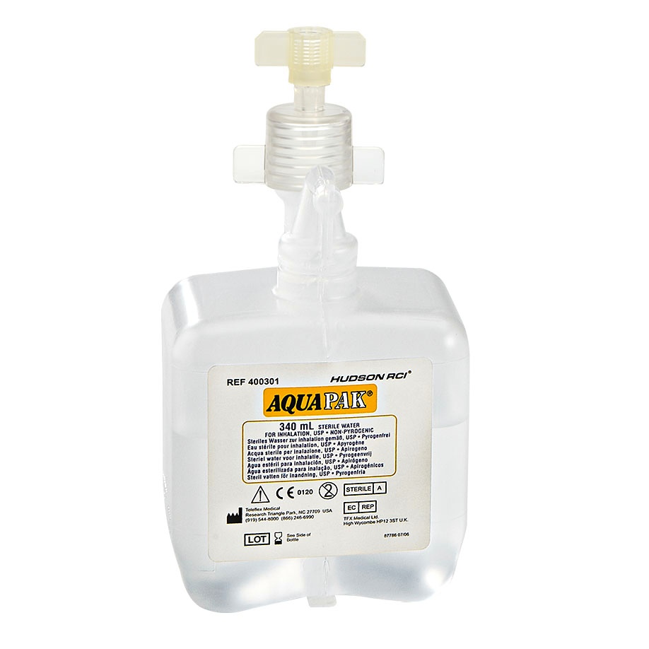 [MLI H00340CE] AQUAPAK steriles Wasser mit sterilem Befeuchteradapter