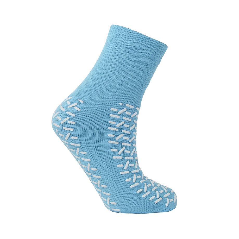 Anti-Rutsch-Socken, Gr. L (36-38) Blau