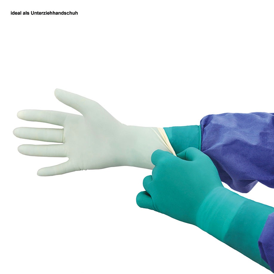 Signature Latex Green OP-Handschuhe Steril, puderfrei Gr. 6,5