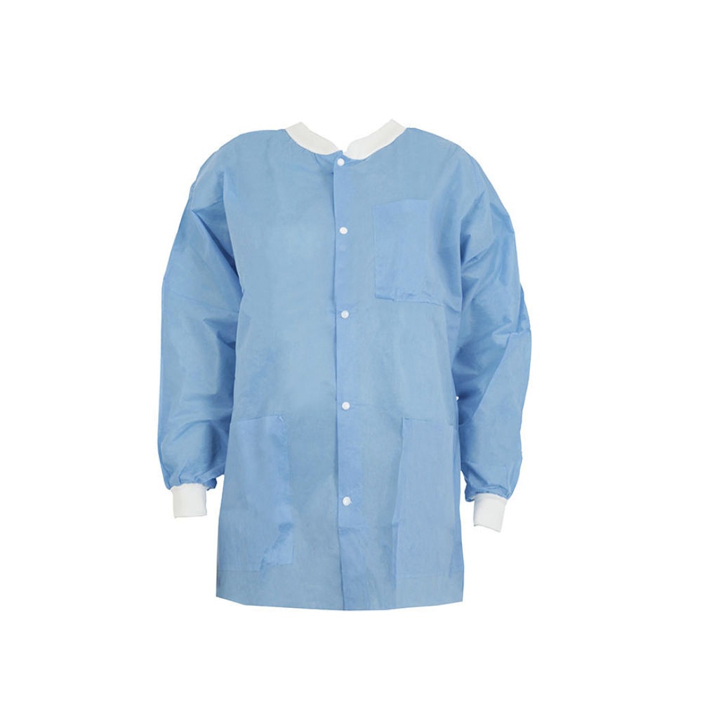 Essential-Thermojacken mit langen Ärmeln Blau, Gr. M (3 x 10 Stck.)