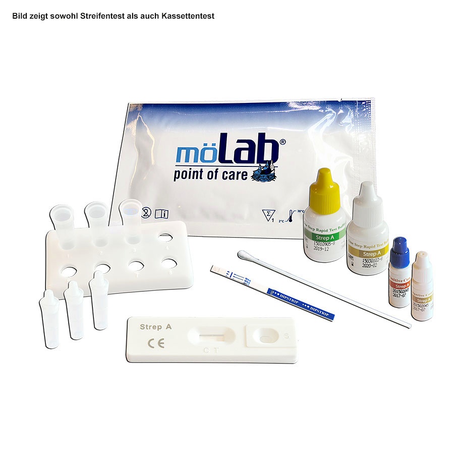 [MOE 0270102] Strep A Test (25 Kassetten)