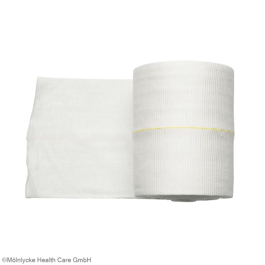 [MÖL 2482] Tubifast Schlauchverband gelb Unsteril, 1 m x 10,75 cm (12 Rl.)