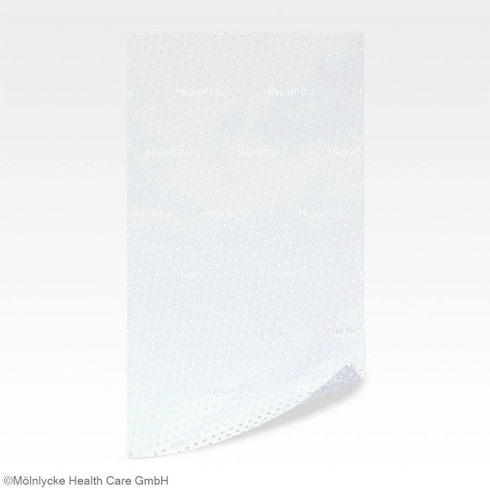 Mepitel One Silikonwundauflagen Steril, 7,5 x 10 cm (10 Stck.)
